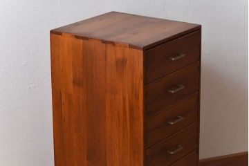 中古　手作り　シンプルな縦型小引き出し