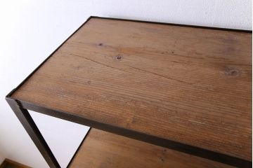 シンプルなラフジュ工房オリジナルアイアンラック【小】(1)