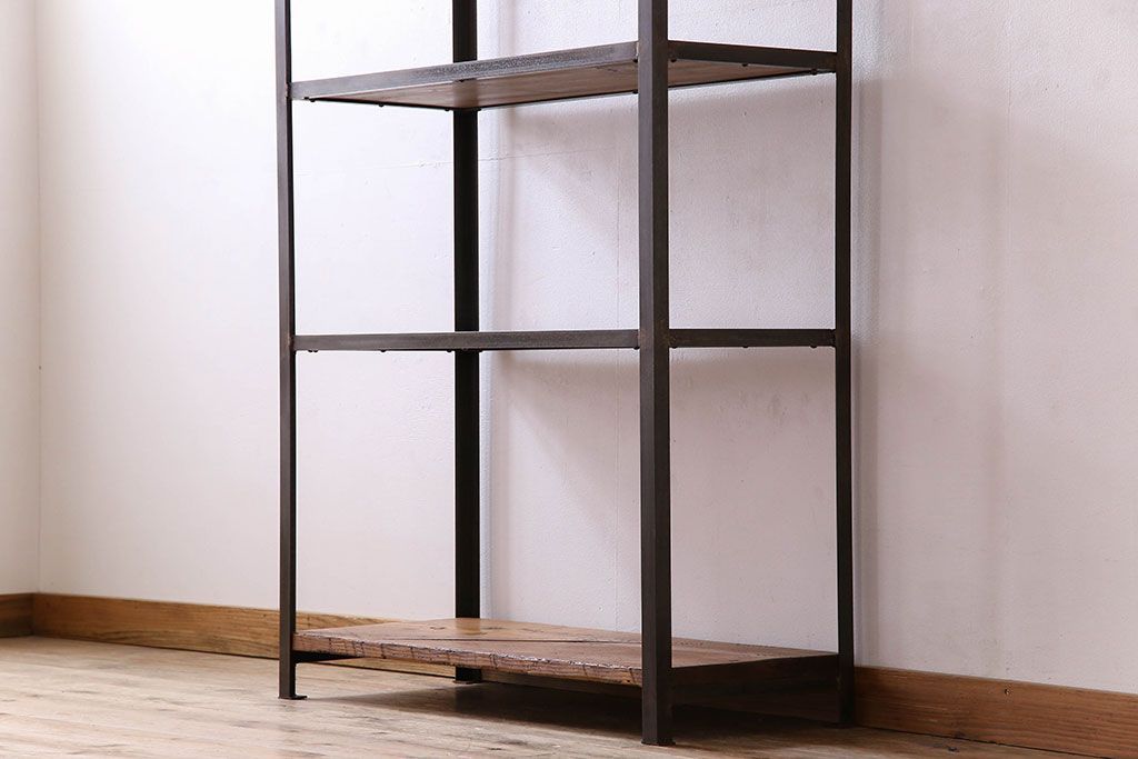 シンプルなラフジュ工房オリジナルアイアンラック【小】(1)