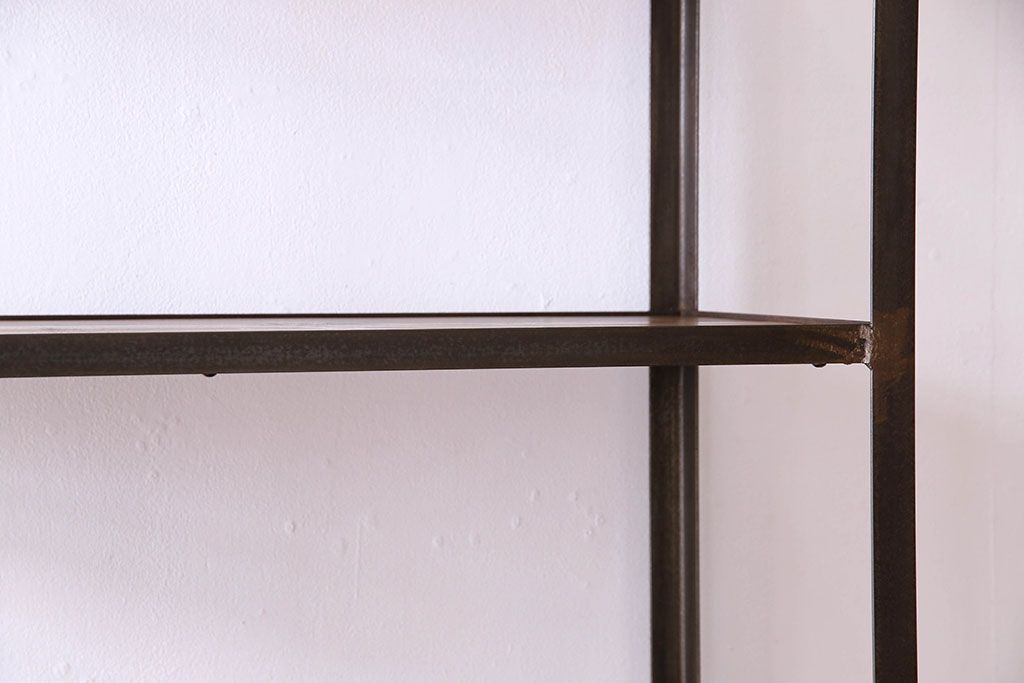 シンプルなラフジュ工房オリジナルアイアンラック【小】(1)