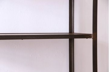 シンプルなラフジュ工房オリジナルアイアンラック【小】(1)