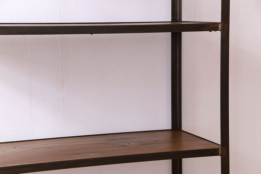 シンプルなラフジュ工房オリジナルアイアンラック【小】(1)