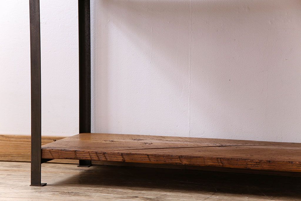 シンプルなラフジュ工房オリジナルアイアンラック【小】(1)