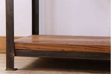 シンプルなラフジュ工房オリジナルアイアンラック【小】(1)