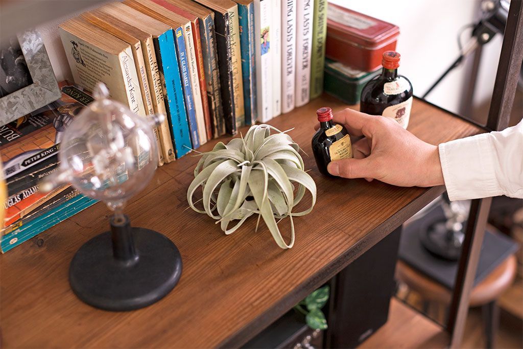 シンプルなラフジュ工房オリジナルアイアンラック【小】(2)