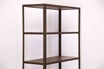 シンプルなラフジュ工房オリジナルアイアンラック【小】(2)