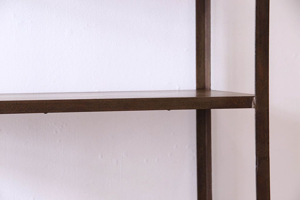 シンプルなラフジュ工房オリジナルアイアンラック【小】(2)