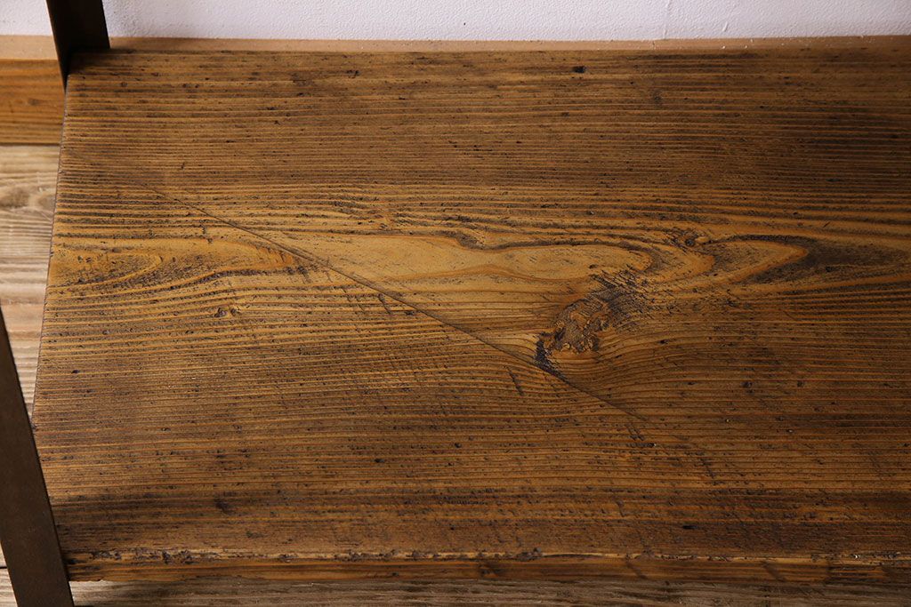 シンプルなラフジュ工房オリジナルアイアンラック【小】(2)