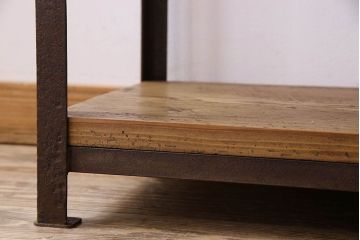 シンプルなラフジュ工房オリジナルアイアンラック【小】(2)