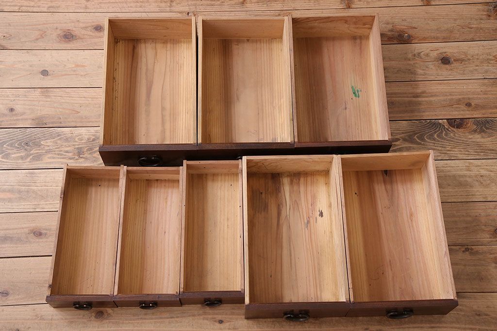 アンティーク家具　古民具・骨董　六尺　脚付き!水屋箪笥サイドボード(3)