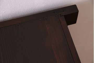 アンティーク家具　古民具・骨董　六尺　脚付き!水屋箪笥サイドボード(3)