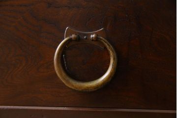 アンティーク家具　古民具・骨董　六尺　脚付き!水屋箪笥サイドボード(3)