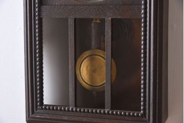 アンティーク雑貨　吉田時計　Yマーク　愛知県時計製造同業組合シール　古時計(振り子時計)