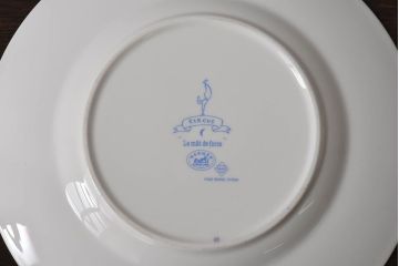 アンティーク雑貨　中古　HERMES(エルメス)　CIRCUS(サーカス)　プレート皿2枚セット