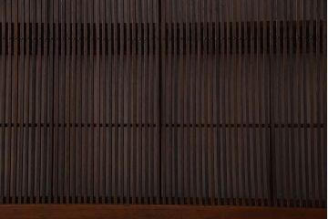 古民具・骨董　極上品　裏障子付き!上質なアンティーク万本格子戸4枚セット