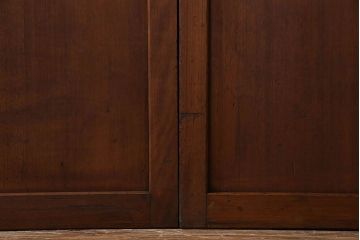 古民具・骨董　極上品　裏障子付き!上質なアンティーク万本格子戸4枚セット