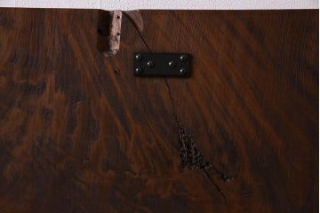 アンティーク雑貨　大正昭和期　古材　アンティーク　欅の一枚板　25mm厚(材料)
