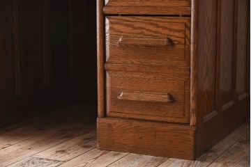 アンティーク家具　英国アンティーク!上質なロールトップデスク(ライティングビューロー、机、在宅ワーク、在宅用)