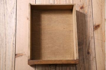 アンティーク家具　オーク材　英国アンティーク　縦型キャビネット(2)