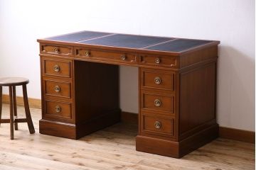 ドレクセルヘリテイジJAPAN　Triune(トライユン)　デスク(机、在宅ワーク、在宅用)(定価約75万円)
