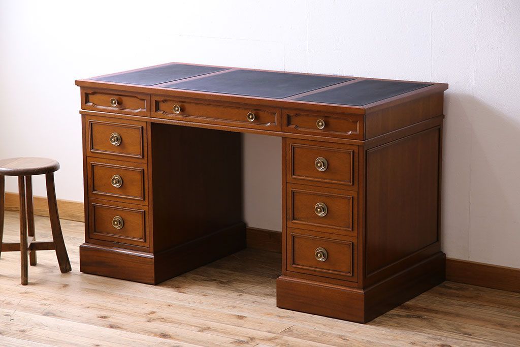 ドレクセルヘリテイジJAPAN　Triune(トライユン)　デスク(机、在宅ワーク、在宅用)(定価約75万円)