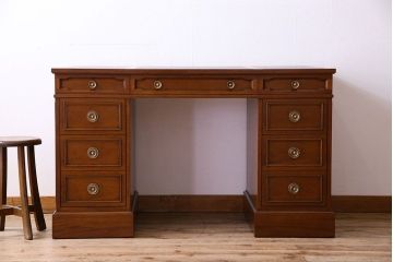 ドレクセルヘリテイジJAPAN　Triune(トライユン)　デスク(机、在宅ワーク、在宅用)(定価約75万円)