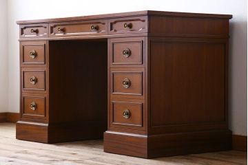 ドレクセルヘリテイジJAPAN　Triune(トライユン)　デスク(机、在宅ワーク、在宅用)(定価約75万円)