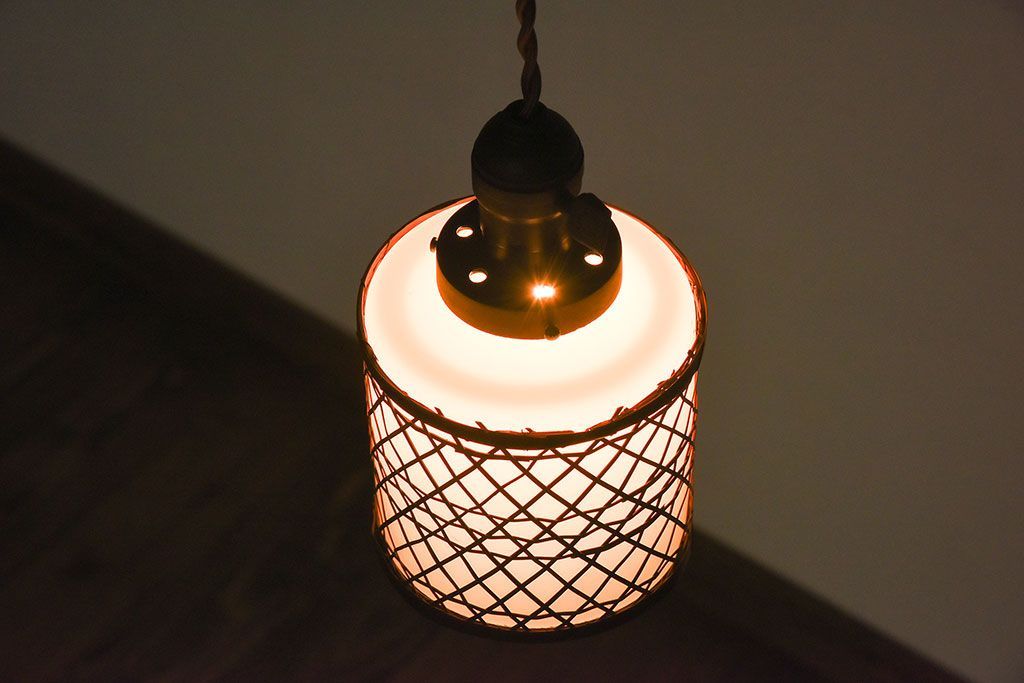 アンティーク　和風でお洒落な天井照明(吊り下げ照明)