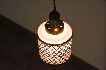 アンティーク　和風でお洒落な天井照明(吊り下げ照明)