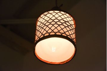 アンティーク　和風でお洒落な天井照明(吊り下げ照明)