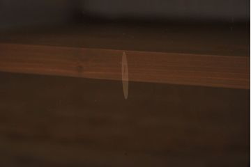アンティーク家具　アンティーク　ゆらゆらガラス戸のおしゃれなローボード