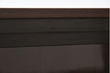 アンティーク家具　アンティーク　ゆらゆらガラス戸のおしゃれなローボード