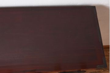 アンティーク家具　和モダン　大正期　一本物　アンティーク松本箪笥(衣装箪笥)