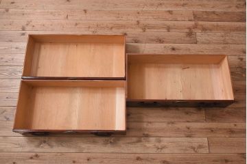 アンティーク家具　和モダン　大正期　一本物　アンティーク松本箪笥(衣装箪笥)