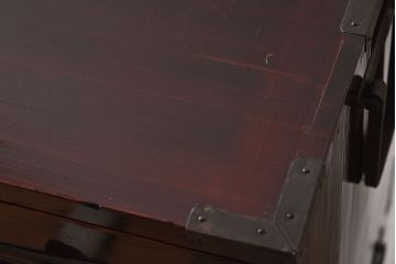 アンティーク家具　和モダン　大正期　一本物　アンティーク松本箪笥(衣装箪笥)