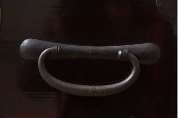 アンティーク家具　和モダン　大正期　一本物　アンティーク松本箪笥(衣装箪笥)