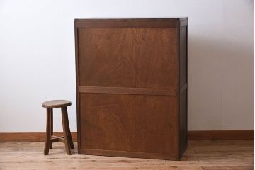 レトロ家具　昭和レトロなペイントチェスト　和製アンティーク