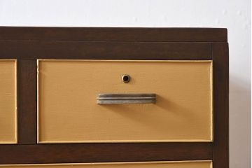 レトロ家具　昭和レトロなペイントチェスト　和製アンティーク