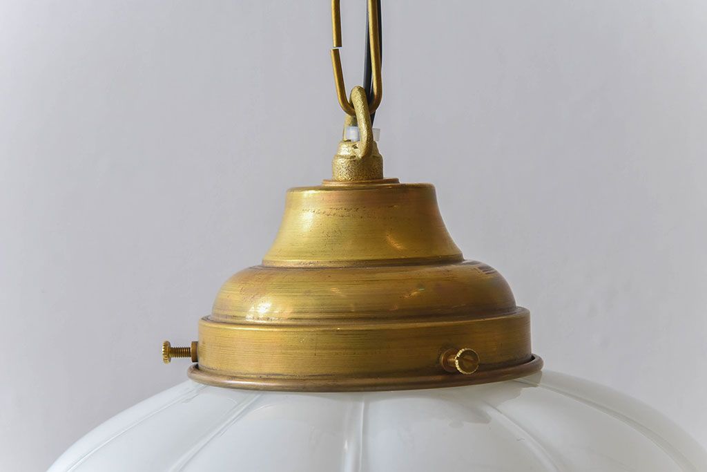 アンティーク　ぼんぼり型　和風でお洒落な天井照明(吊り下げ照明)