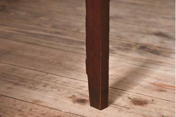 レトロ家具　レトロな古い木のサイドテーブル(作業台)