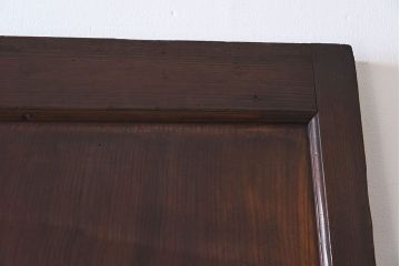 杉材一枚板!大正昭和期の古いアンティーク木製ドア(木戸・扉)