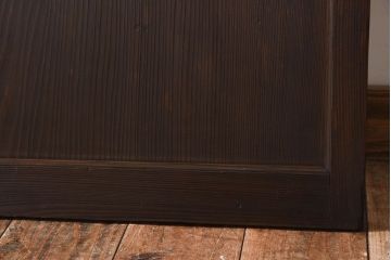 杉材一枚板!大正昭和期の古いアンティーク木製ドア(木戸・扉)