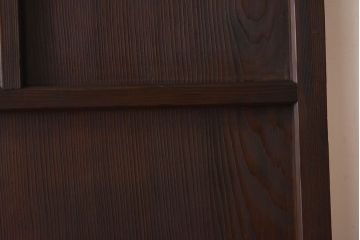 杉材一枚板!大正昭和期の古いアンティーク木製ドア(木戸・扉)