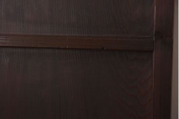 杉材一枚板!大正昭和期の古いアンティーク木製ドア(木戸・扉)