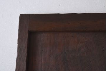 杉材一枚板!大正昭和期の古いアンティーク木製ドア(木戸・扉)