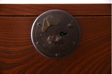 アンティーク家具　アンティーク　前面欅材　重ね二本松箪笥(衣装箪笥)