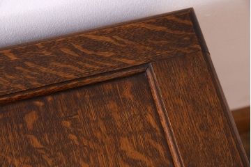 アンティーク雑貨　英国アンティーク　オーク材　上質で大きなブランケットボックス(収納箱)