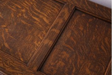 アンティーク雑貨　英国アンティーク　オーク材　上質で大きなブランケットボックス(収納箱)