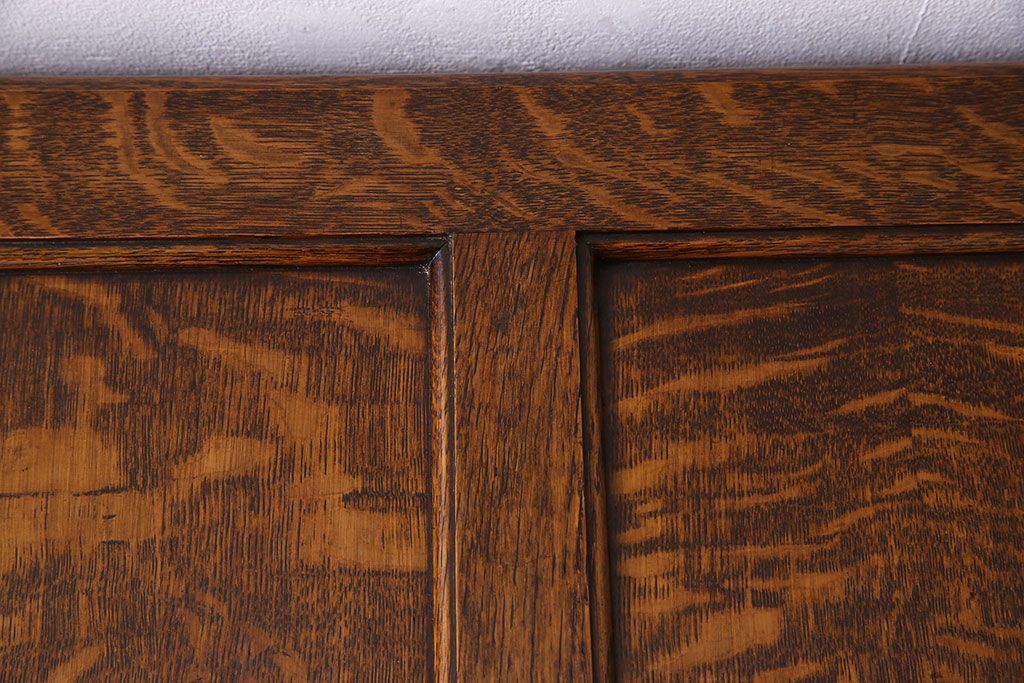 アンティーク雑貨　英国アンティーク　オーク材　上質で大きなブランケットボックス(収納箱)