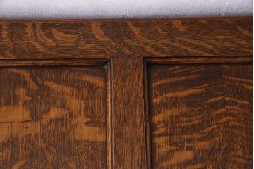 アンティーク雑貨　英国アンティーク　オーク材　上質で大きなブランケットボックス(収納箱)